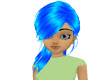 Cute Blue Hair