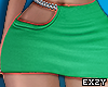 Chains Skirt Green <
