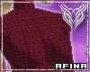 Knit Sweater - Crimson F