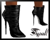 ~T~Black Leather Boots