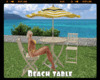 *Beach Table