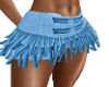blue fringed skirt 1