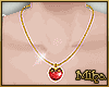 [M] Heart Necklace Drv