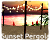 Sunset  Lights Pergola