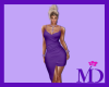 Purple Side Dress