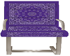 side chair purple