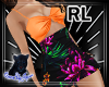 QSJ-Floral Dress RL