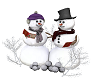 `S` Mr&Mrs.Snowman