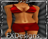 (FXD) Summer Shorts Red
