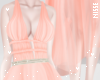n| Flowy Dress Peach