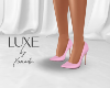 LUXE Pump Pale Pink Rose