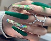 Designer spd matte nails