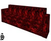 S! Red Pattern Couch