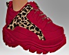 Burgundy Leo Chunky