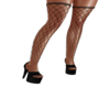 Black shoes+stockings UA