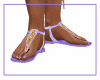 Sandals Purple & Gold