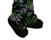 MossBlkGray Knit Boot