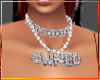 Hot oened diamond collar