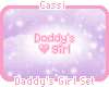 Daddys Girl badge set