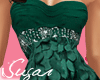 Love Petals Green Rep