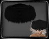Winter Fur Hat Black