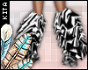K! Monster Boots Zebra