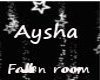 *Aysha* Fallen Room
