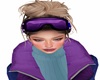 purple&blue ski mask