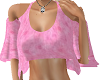 Pink Swirl Crop Top