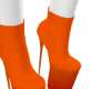 Orange Platform Shoes