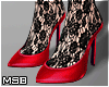 B | Lace Heels