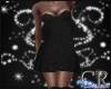 CR*Glamour Mini DressBLK