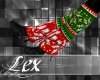 LEX Xmas legwarmer boots