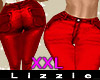 *L* CANDY jeans RED XXL 