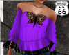 SD Butterfly Purple Blac