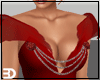 Red Vday Fishtail Gown