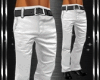 white elegant pants