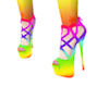 Rainbow heel