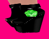 Parakeet Studded Wedges