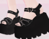 Black Heart Shoes