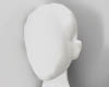 M! White Mannequin Head