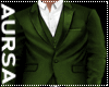 (1A)FGreen  Suit W/Shoes