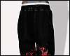 blk & red joggers