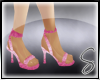 §Pink sparkle heels§