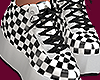 Checkered. Sneakers