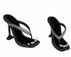 babe black heels