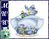2D Blue Butterfly Jar