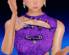 A/ Purple Skull Top