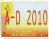 TJ- New Mexico AD plate