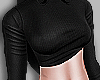 black sweater
